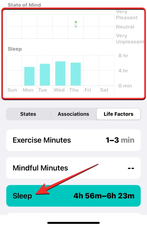 Hogyan naplózhatja lelkiállapotát az iOS 17 rendszerrel rendelkező iPhone Health alkalmazásban