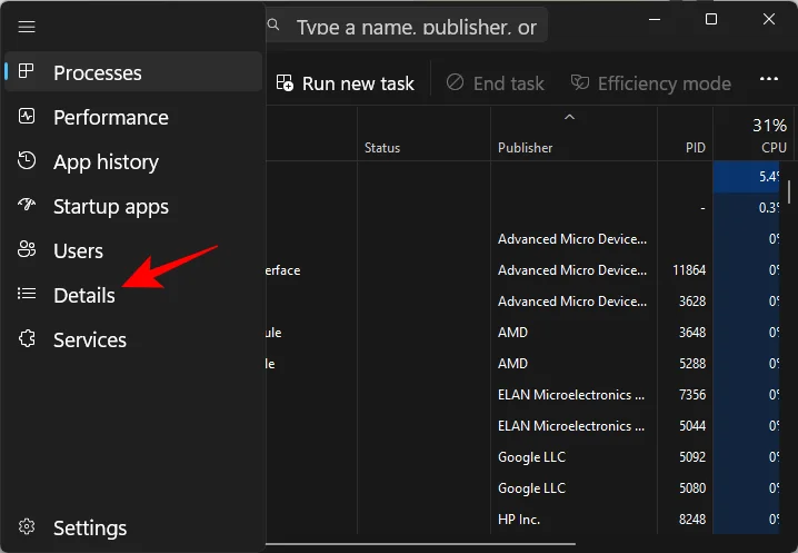 Как да промените приоритета в диспечера на задачите в Windows 11