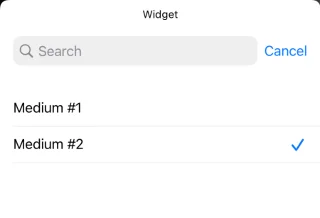 Sådan tilføjes WidgetSmith til startskærmen