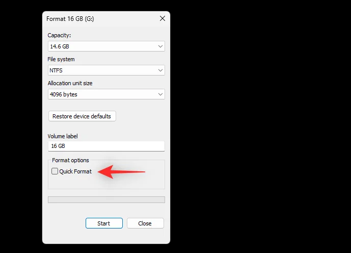 5 простих способів відформатувати USB у NTFS Windows 11