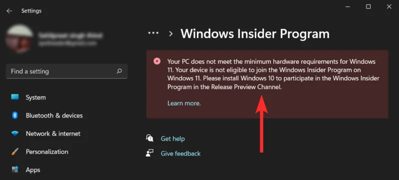 Windows 11: Hogyan lehet eltávolítani a „Nem teljesülnek a rendszerkövetelmények” vízjelet