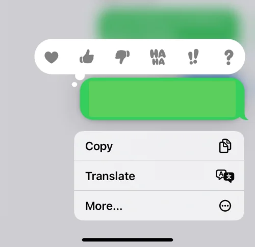Kan du ta bort gröna textmeddelanden på iPhone?