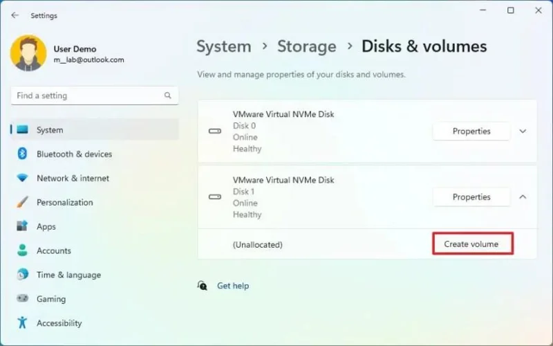 Jak vytvořit oddíl v systému Windows 11