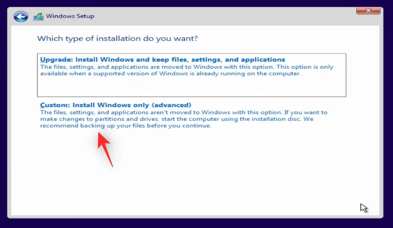 Jak formátovat Windows 11 pomocí USB