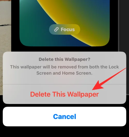 Háttérkép törlése iPhone-on [2023]