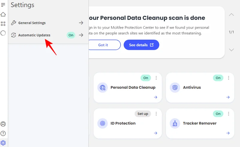Jak zastavit vyskakovací okna McAfee v systému Windows 11