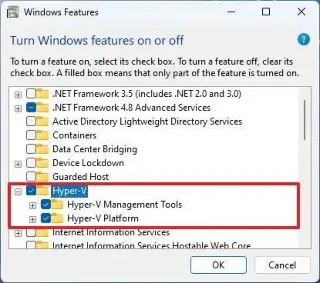 Jak povolit Hyper-V ve Windows 11