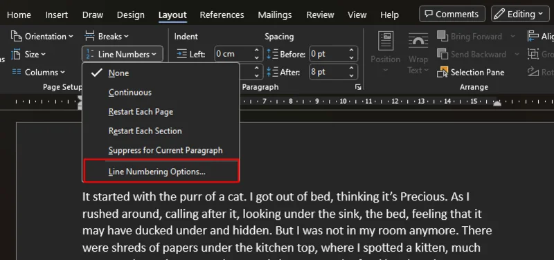 Как да номерирате редове, абзаци и изречения в MS Word [2023]