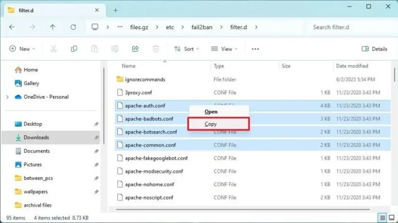 Jak extrahovat Zip, RAR, 7z, Tar na Windows 11