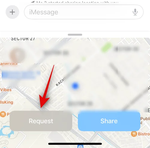 Hvordan dele posisjon og administrere den ved hjelp av meldinger på iOS 17