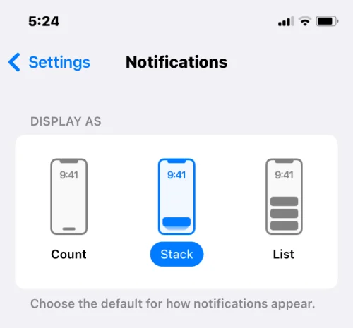 Kde jsou oznámení na iOS 16?