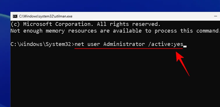 Jak obnovit heslo správce systému Windows 11 pomocí příkazového řádku (CMD)