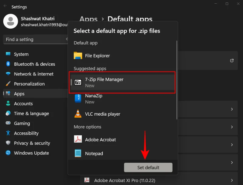 Slik bruker du 7-Zip på Windows 11