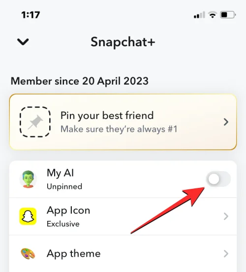 2 måter å slå av Snapchat AI