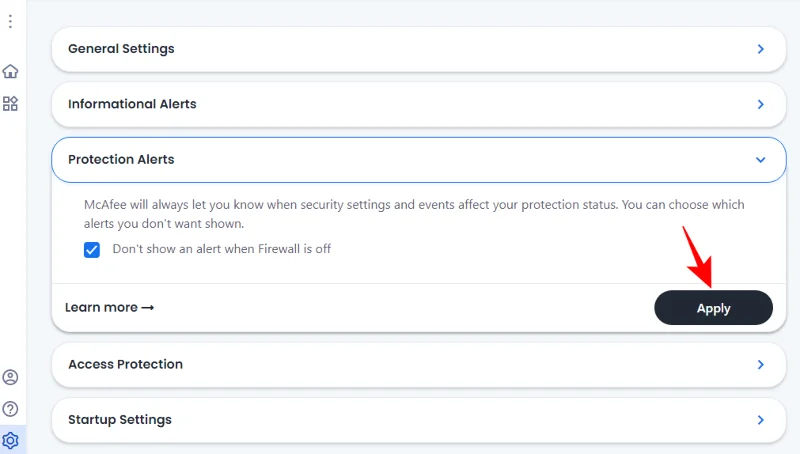 Jak zastavit vyskakovací okna McAfee v systému Windows 11
