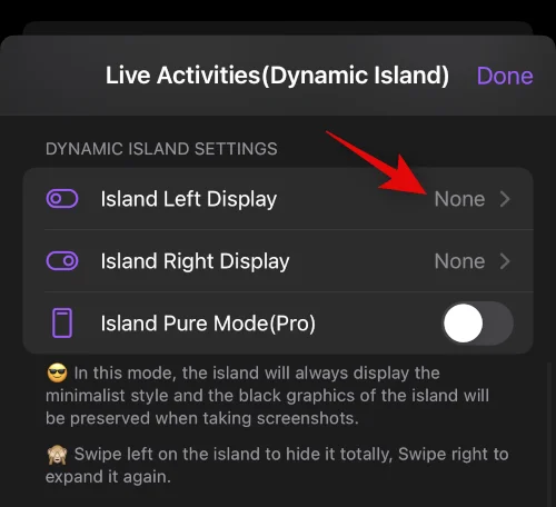 Alkalmazás-parancsikonok hozzáadása a Dynamic Islandhez a Lock Launcher segítségével