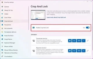 Jak oříznout a uzamknout aplikace pomocí PowerToys ve Windows 11