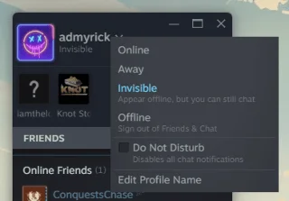 Jak se zobrazit jako offline ve službě Steam