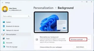 Як автоматично змінити шпалери на Windows 11
