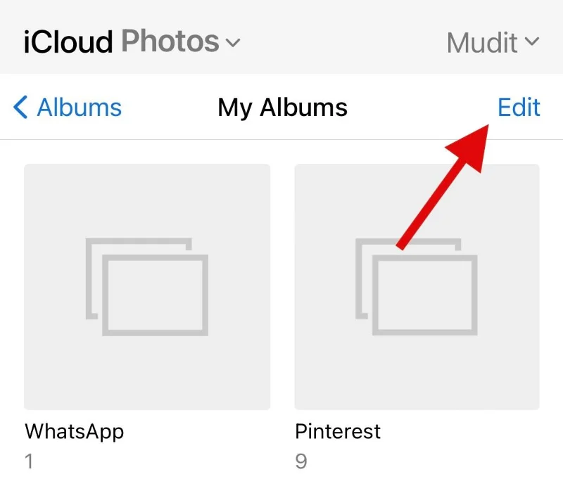Slik sletter du tomme album på iPhone