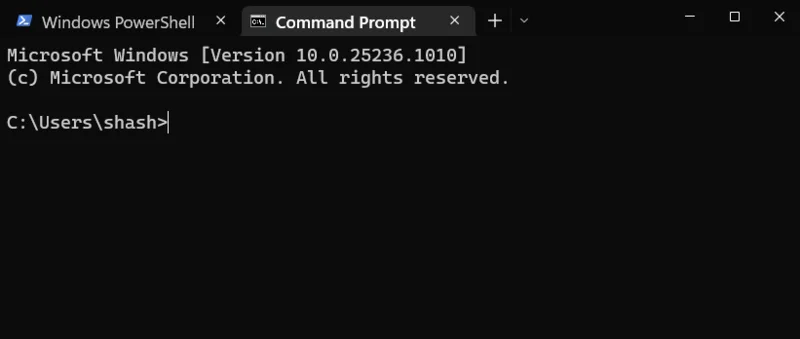 14 начина за отваряне на командния ред в Windows 11