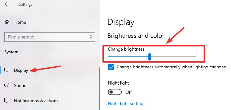 A fényerő megváltoztatása Windows 11 rendszerben [Lépésről lépésre útmutatók és javítások]