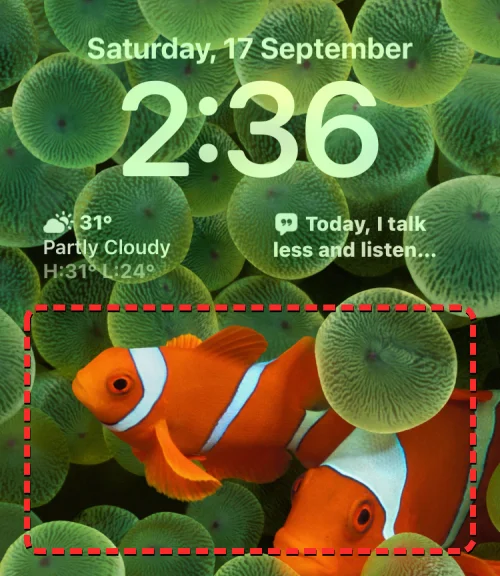 Tömmer widgets på låsskärmen batteriet på iPhone på iOS 16?