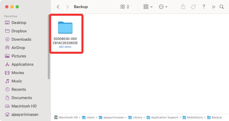Як скопіювати резервні копії iPhone на зовнішній жорсткий диск