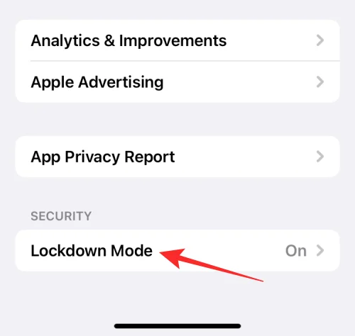 Як увімкнути режим блокування на iOS 16