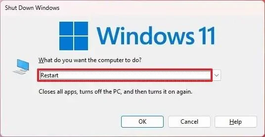 Перезавантажте комп’ютер з Windows 11 (шість способів)