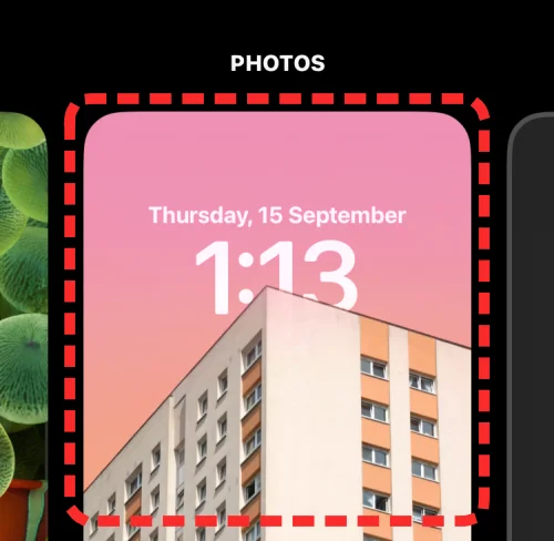 Sådan sætter du tid bag tapet i iOS 16