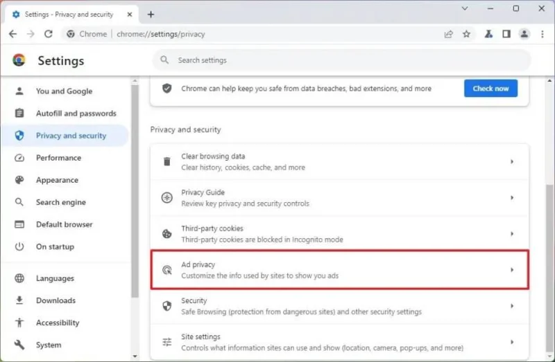Як відключити відстеження цільової реклами в Google Chrome