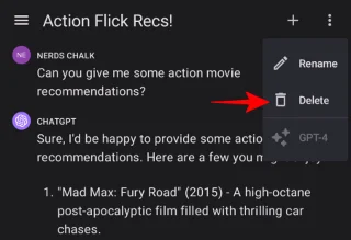 Jak používat ChatGPT na Androidu
