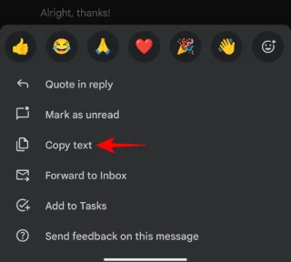 Slik siterer du i svar i Google Chat