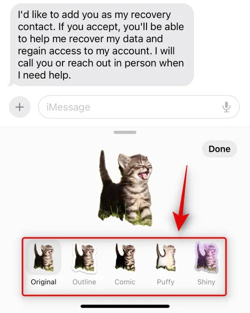 Élő matricák létrehozása fényképeiből iOS 17 és újabb rendszeren