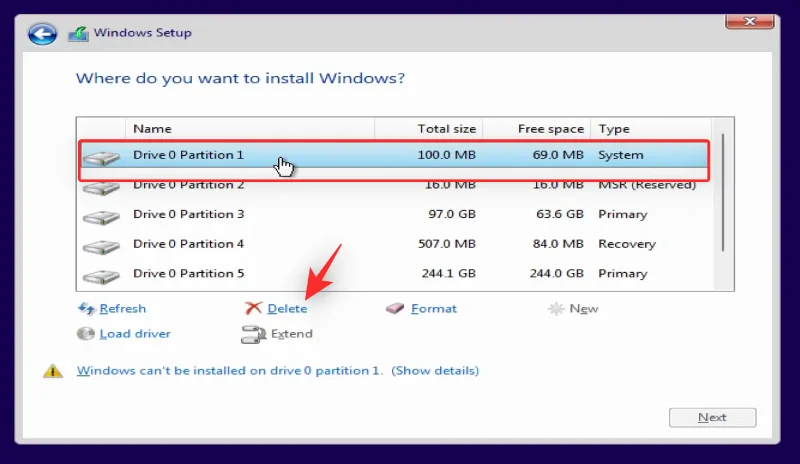 Jak formátovat Windows 11 pomocí USB