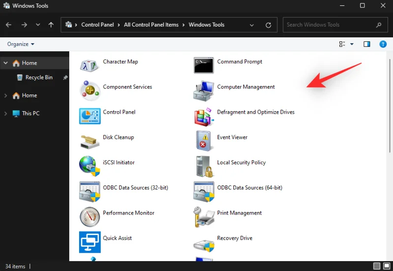 Windows Eszközök CMD