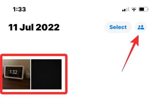 Fényképek és videók megosztása a fényképezőgépről az iPhone megosztott könyvtárába