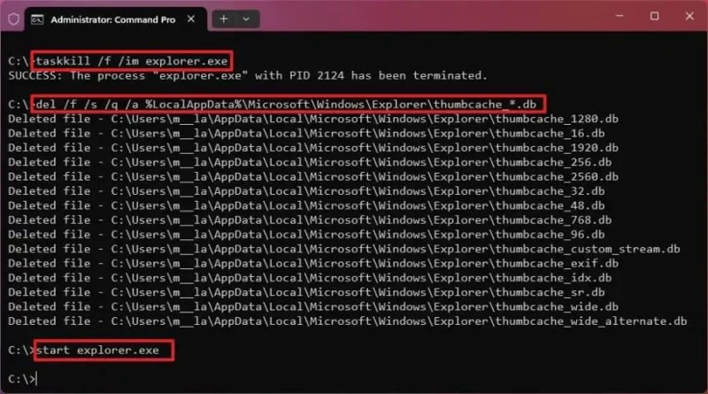 Як очистити кеш мініатюр у Windows 11