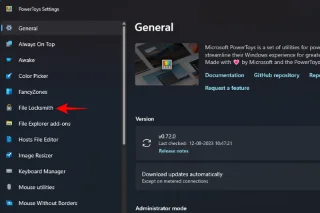 Jak zjistit, co používá soubor pomocí PowerToys od Microsoftu