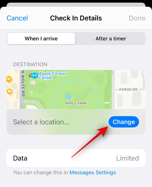 A Bejelentkezés az Messages alkalmazásban iOS 17 rendszeren