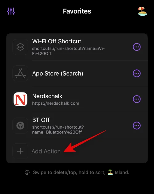 Alkalmazás-parancsikonok hozzáadása a Dynamic Islandhez a Lock Launcher segítségével
