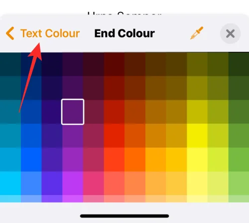 Hur man ändrar teckensnittsfärg på iPhone