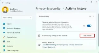 Jak vymazat a zakázat historii aktivit v systému Windows 11