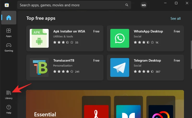 Windows Controller Barin hankkiminen ja käyttäminen