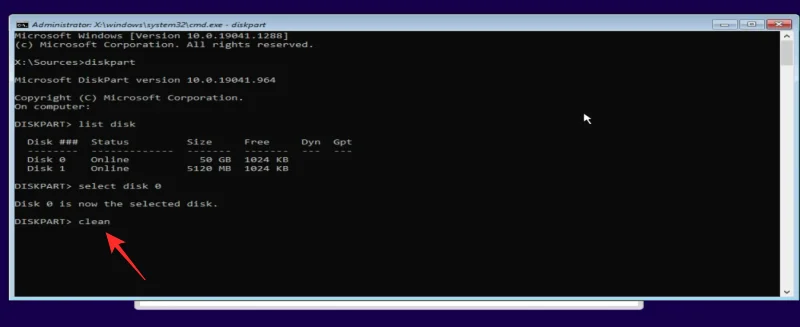Jak formátovat Windows 11 pomocí USB