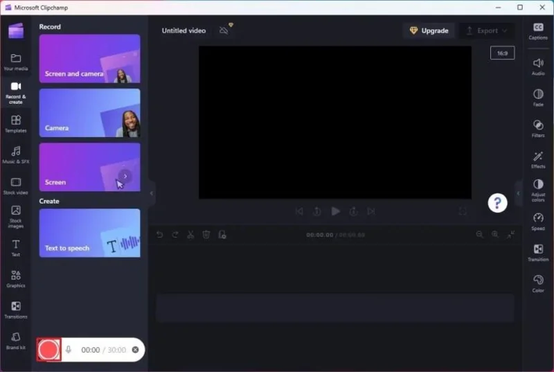 Як записувати екран за допомогою Clipchamp у Windows 11