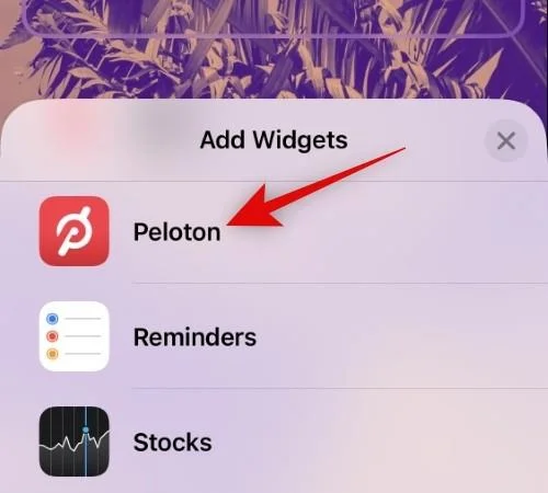 Slik legger du til Peloton Widget på låseskjermen på din iPhone med iOS 16