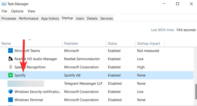 Jak odinstalovat Spotify na Windows 11