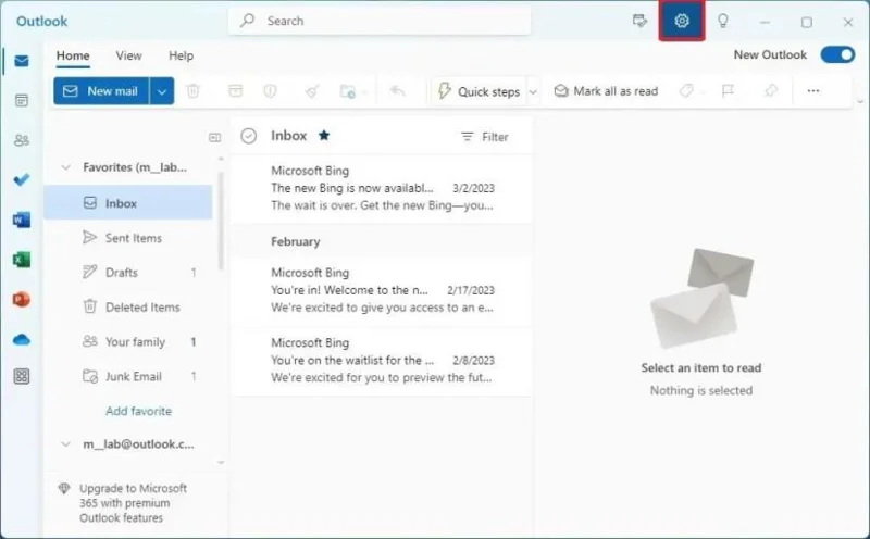 Як додати обліковий запис Gmail до нової програми Outlook у Windows 11